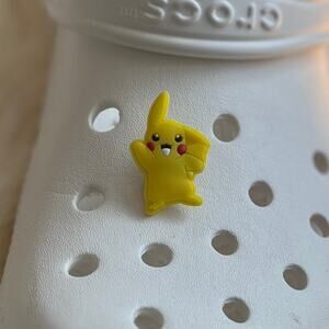 Croc Jibbitz | Pikachu Waving Pokemon Croc Charm | Cute Shoe Accessory